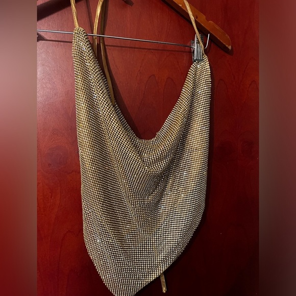 NWT Better Be Sparkling Halter One Size Top - Picture 5 of 9